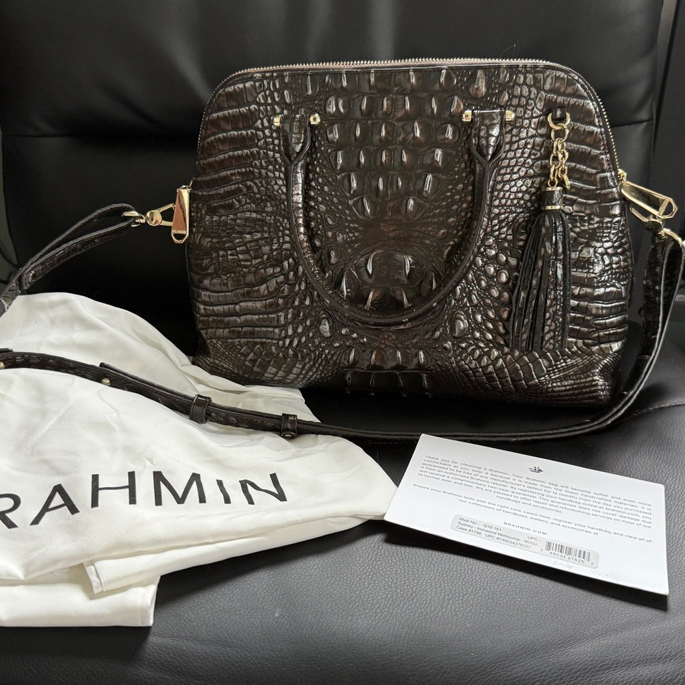 Brahmin Sydney Ironwood Satchel